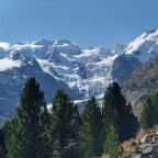 Wandertouren um St. Moritz - Bernina / Sightseeing Glacier Express Bahn ca. 15.-20.9.26