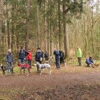 EWS-Wandern mit Hund(en) auf dem Felsenpfad bei Kirkel